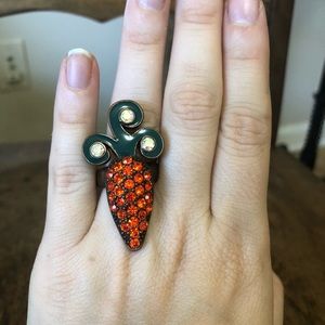 Betsey Johnson Carrot Ring